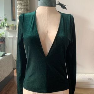 Urban Outfitters Deep V-neck Top